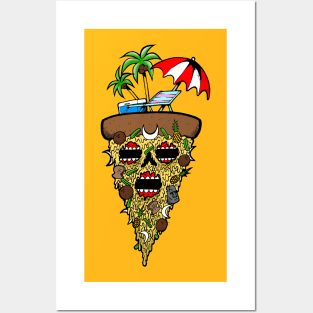 HAWAIIAN Collectible Poison Pizza Posters and Art